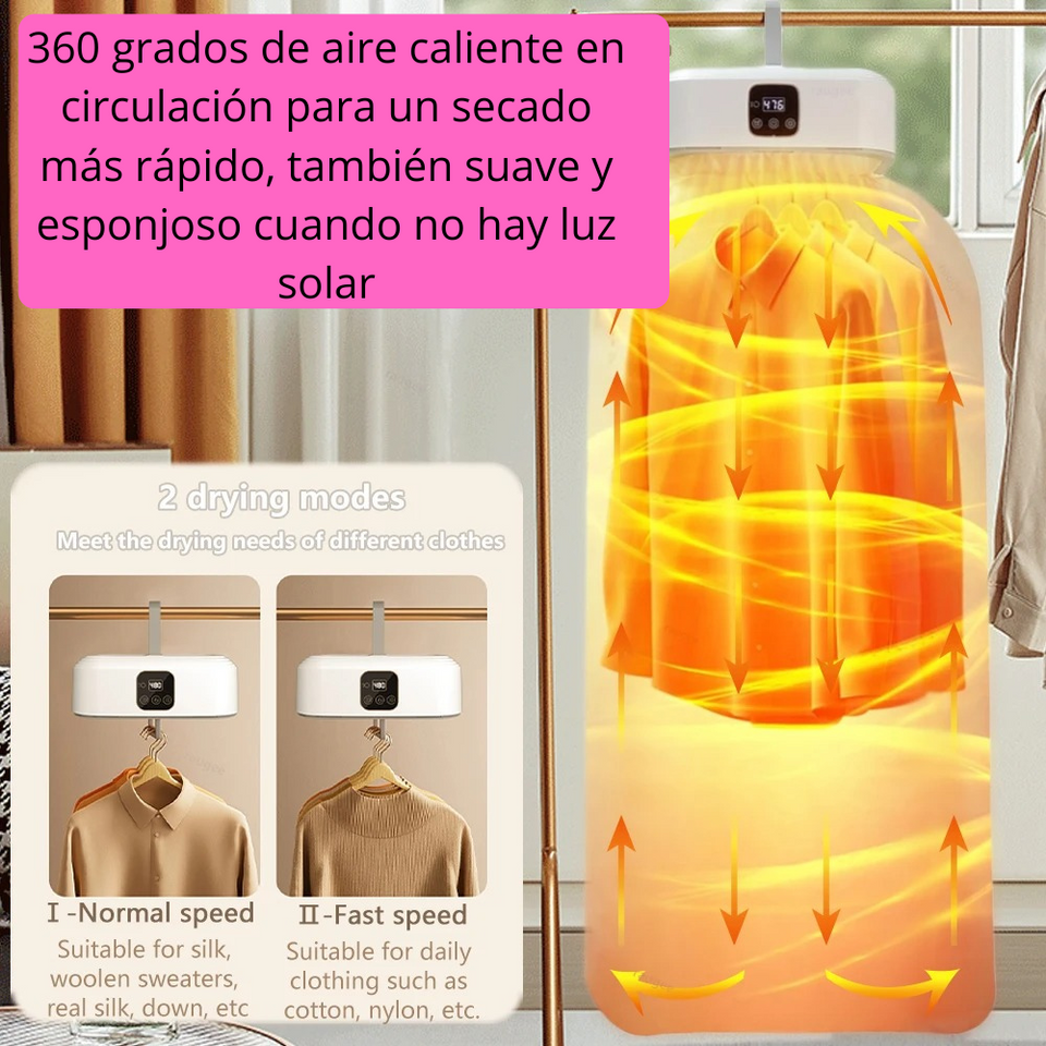 SECADORA DE ROPA PORTATIL