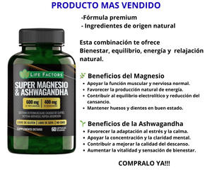 super  magnesio  y ashwagandha
